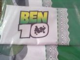 Forro de cama solteiro Ben 10