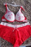 Conjunto de calcinha e sutiã Laurinha (m)